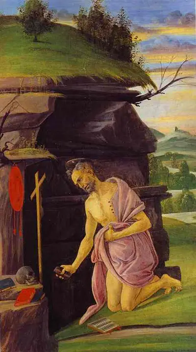 St Jerome Sandro Botticelli